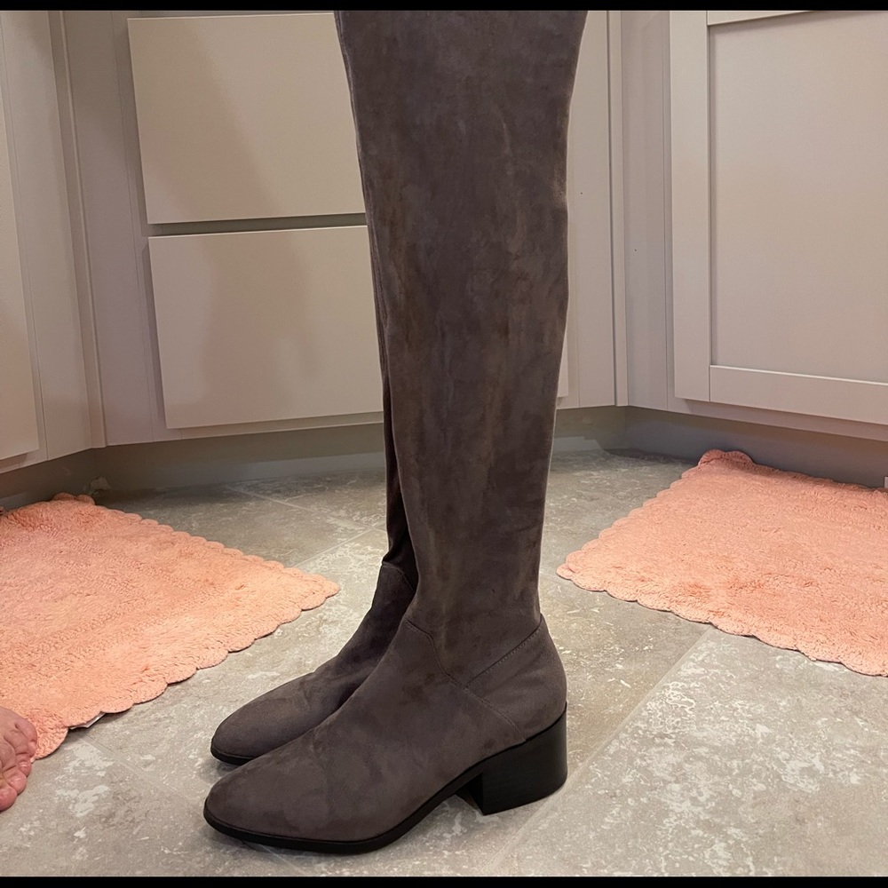 Steve Madden Suede Thigh High Boots